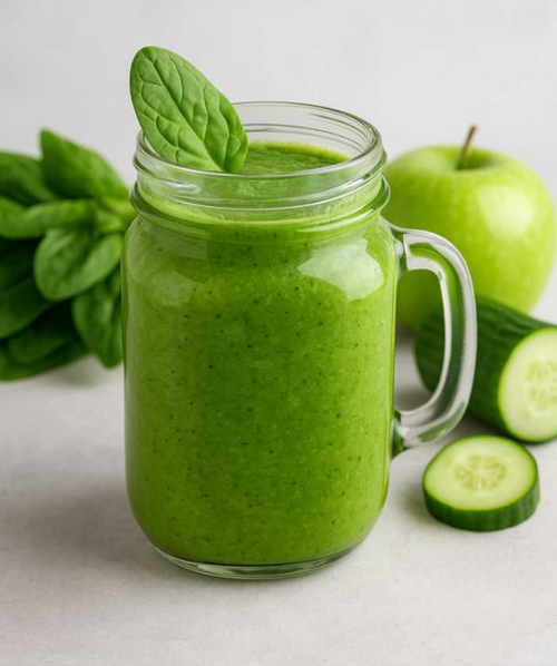 Panza Plana Con Smoothies